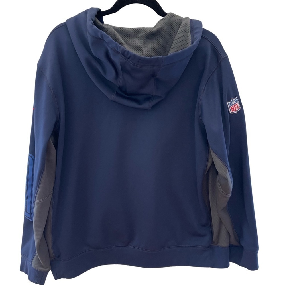 Nike Therma Fit On Field apparel Mens Patriots Zip Up Hoodie Size Large - Picture 2 of 8
